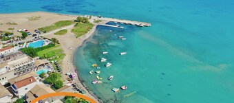 Beachfront Villa Anatoli with private heated pool