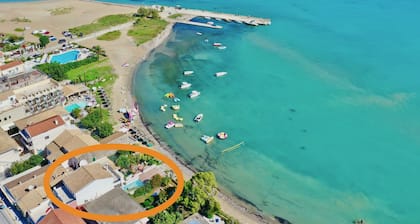 Beachfront Villa Anatoli with private heated pool