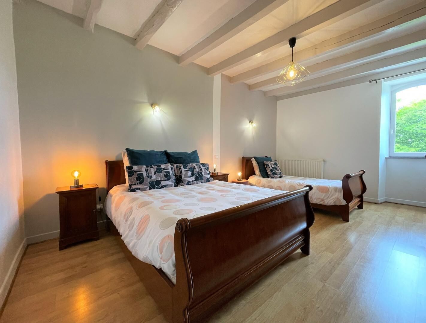 2 slaapkamers, internet