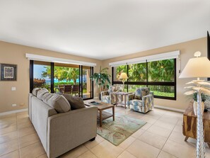 TV - Wraparound Oceanfront Views | Sleeps 8 | Resort Amenities Included (Lahaina)