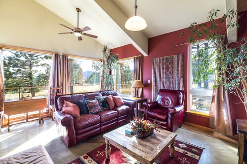 Angel Fire Mountain Retreat w/ Deck & Views