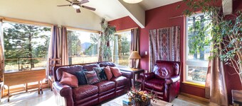 Angel Fire Mountain Retreat w/ Deck & Views