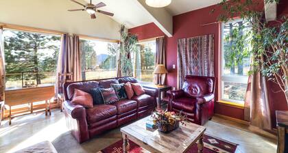 Angel Fire Mountain Retreat w/ Deck & Views