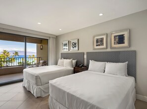 3 bedrooms, iron/ironing board, WiFi, bed sheets - Lush Ocean Views & Resort Amenities | 3BR Sleeps 8 w/ Private Lanai (Lahaina)