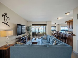 TV - Kaanapali Alii 444 | Hot tub | Pool | Sunset Views (Lahaina)