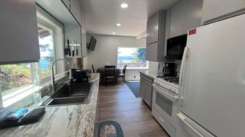 Microwave, oven, stovetop