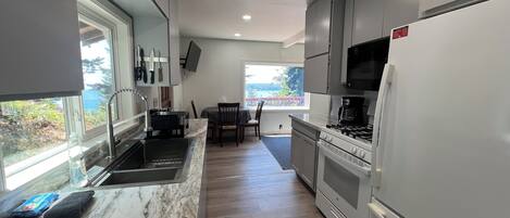 Microwave, oven, stovetop