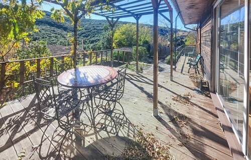 Lovely home in Faugères with private swimming pool, can be inside or outside