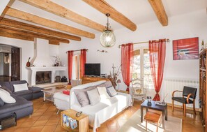 TV, fireplace, table football, ping pong - Villa piscine familiale (Sollies-Toucas)