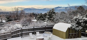 Terrace/patio - Sunset Mesa Hideaway with Hot Tub (Colorado Springs)