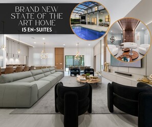House, Accessible - Brand New Modern State of the Art Home Sleeps 31 (Kissimmee)