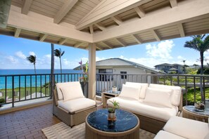 Terrace/patio - Kapalua Bay Villas | 3 Free Rental Cars | KBM Resorts | Whale Watchng! | 3 Units, 4 Bedrooms | ML-2080 (Lahaina)