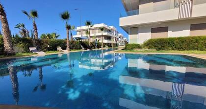 Superbe appartment avec piscine Ă Sidi Rahal plage
dans une résidence sécurisé