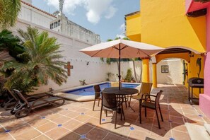 Terrace/patio - Villa Mexico Familiar Centro Cancun (Cancún)