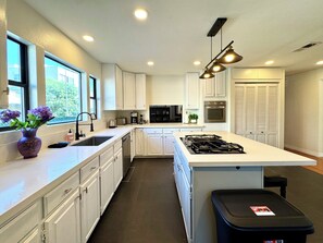 Fridge, oven, stovetop, dishwasher - Bohemian Venice Family Lodge + Rooftop Deck (Los Angeles)