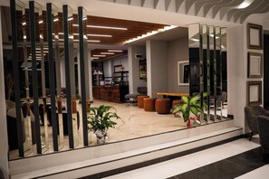 Sitteområde i lobbyen