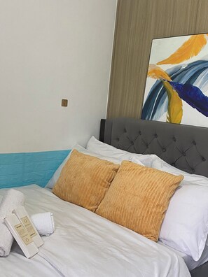 1 Schlafzimmer, Bügeleisen/Bügelbrett, Internetzugang, Bettwäsche