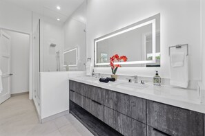 Dusche, Handtücher