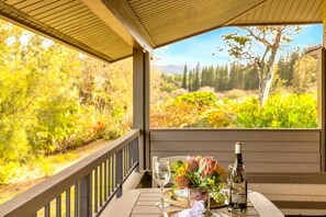 Outdoor dining - Kapalua Ridge Villas | 3 Free Rental Cars | KBM Resorts | 180 Degree Views! | 3 Units, 5 Bedrooms | ML-2165 (Lahaina)