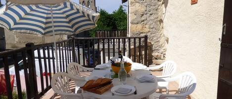 Restauration en plein air