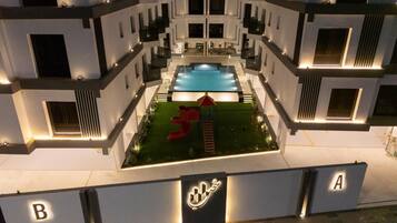 Fassade der Unterkunft