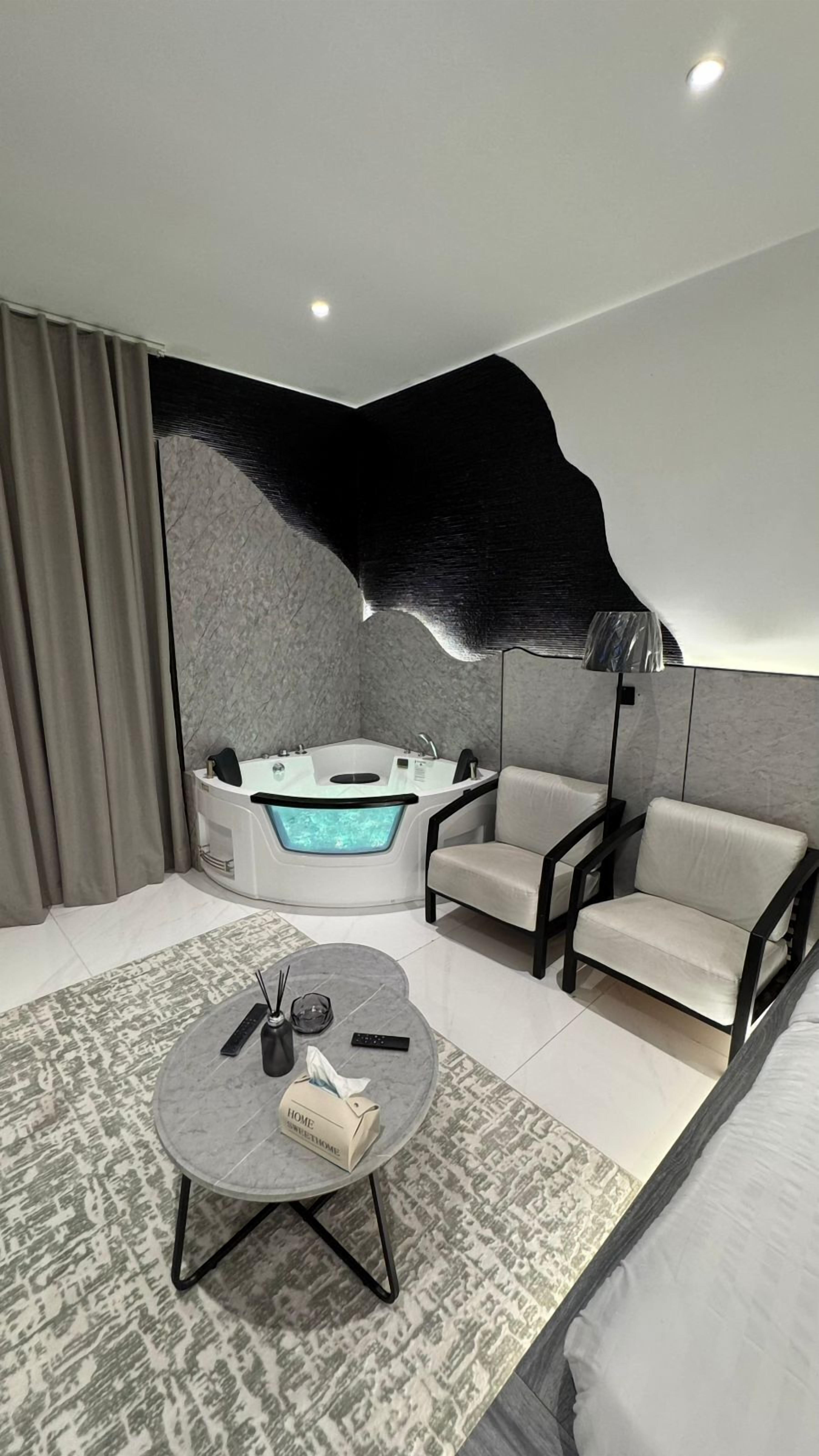 Luxury Studio Goss 2, Beach view with Jaccuzi | Silitysrauta/-lauta, ilmainen Wi-Fi