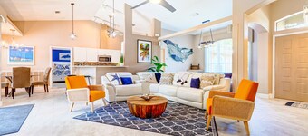 Coastal Haven in Sebastian W/ Heated Saltwater Pool, BBQ Grills, Fire Pit & Near Beaches!🌴