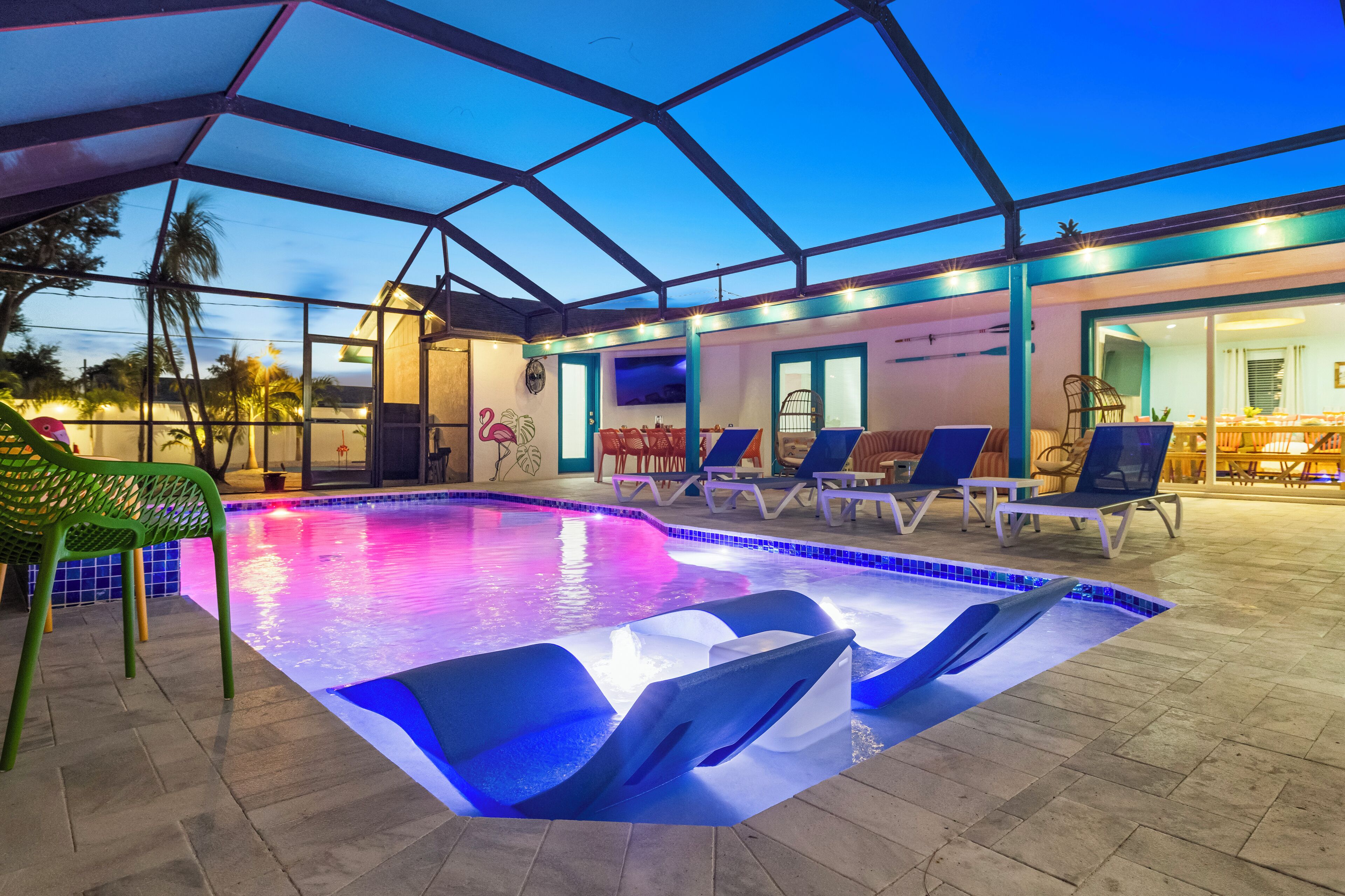 Außenpool, beheizter Pool