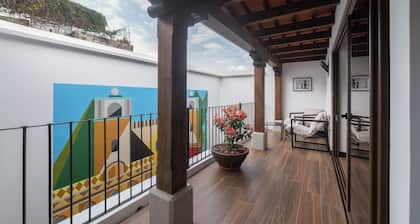 Casa Los Murales A/art. style. peace. king bed