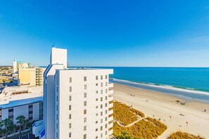 Vlak bij het strand