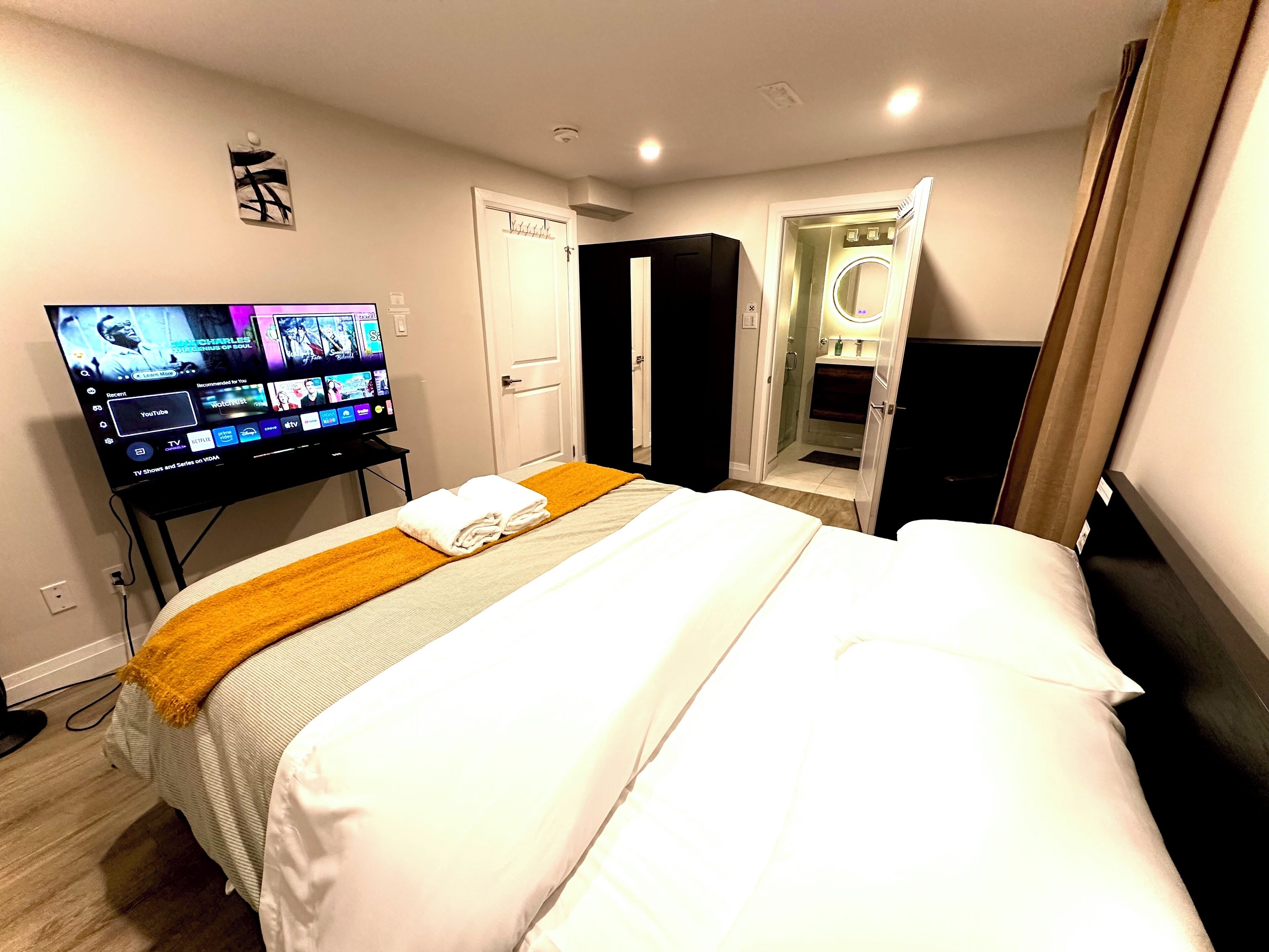 1 chambre, Wi-Fi, draps fournis