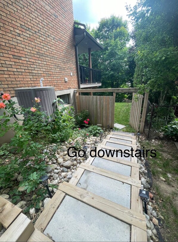 Enceinte de l’hébergement