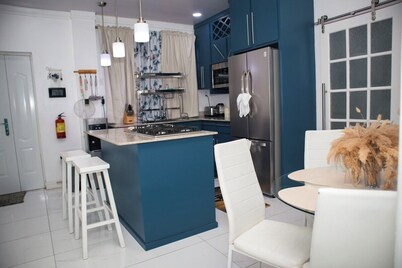 Charming 2-bedroom villa in Linden with AC