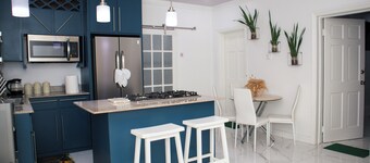 Charming 2-bedroom villa in Linden with AC