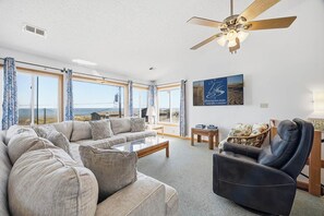 TV - Babe's Place | 105 ft to the beach | Dog Friendly (Kill Devil Hills)
