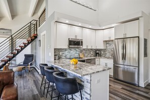 Fridge, microwave, oven, stovetop - The Lift 301: Great location-Shared Amenities-New Listing! (Breckenridge)