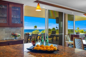 Dining - NEW KBM Resorts | FREE CAR | Maui Kaanapali Villas | Renovated Penthouse Near Beach Central A/C! MKV-A606 (Lahaina)