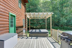 Tina de hidromasaje al aire libre