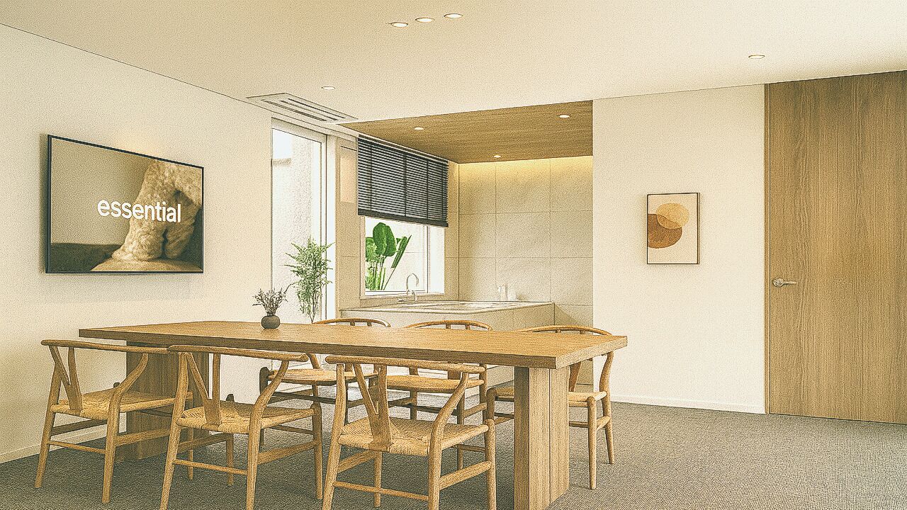 Desk, laptop workspace, free WiFi