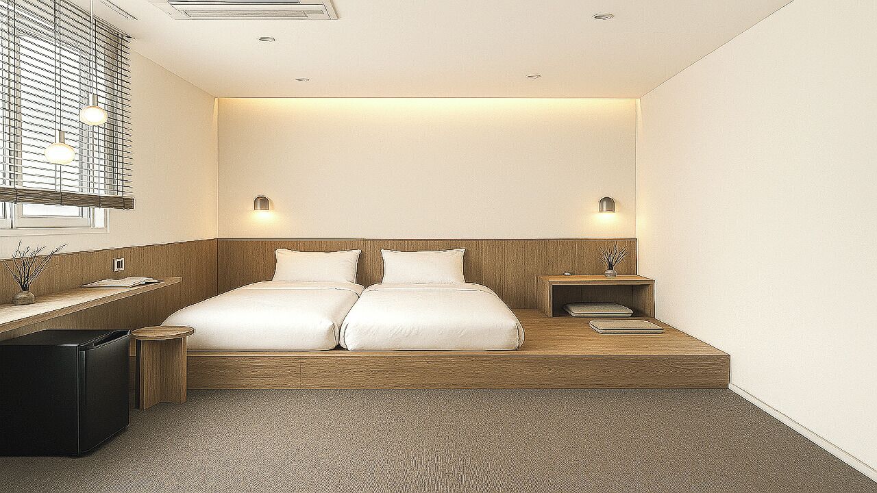 基础双人房或双床房, 多张床, 无烟房, 私人浴室 | 办公桌、笔记本电脑工作区、免费 WiFi