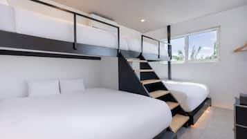 Newly built (Max 19 people) 3LDK (130sqm)/14 beds/swimming pool/BBQ area/parkingfor 2cars/Onna10B/NS | Iron/ironing board, free cribs/infant beds, free WiFi, bed sheets