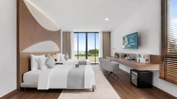 Standard Villa, Non Smoking, Kitchen (Living Room) | Minibar, in-room safe, desk, blackout curtains