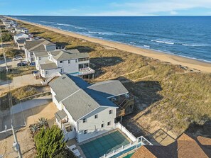 Exterior - At Water's Edge | Oceanfront | Private Pool and Hot Tub (Virginia Beach)