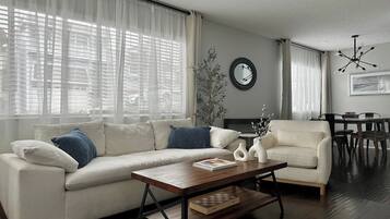 TV connectée, cheminée