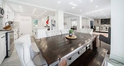 The best of Ancaster, a cottage on 8 acres with river and trails and waterfalls