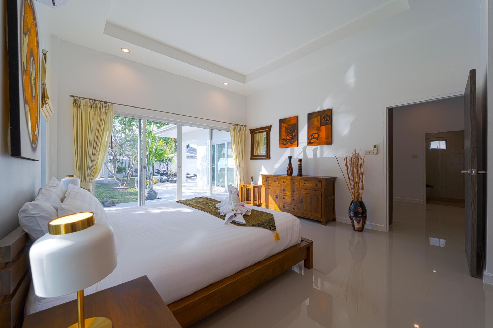 Villa, 3 Bedrooms, Private Pool, Garden View | View from room