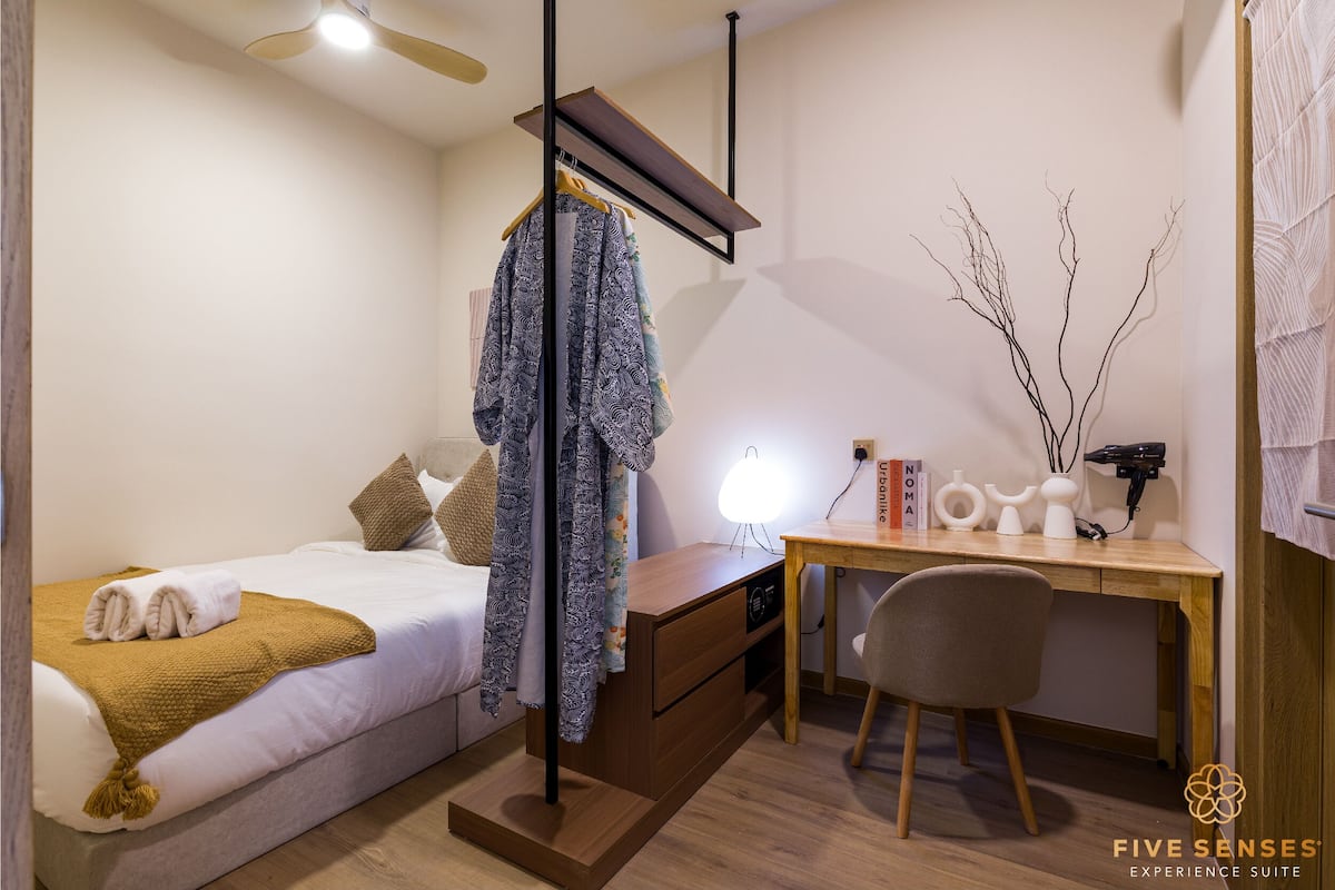 apartman, 1 hálószobával | Íróasztal, sötétítőfüggöny, vasaló/vasalódeszka és ingyenes wifi