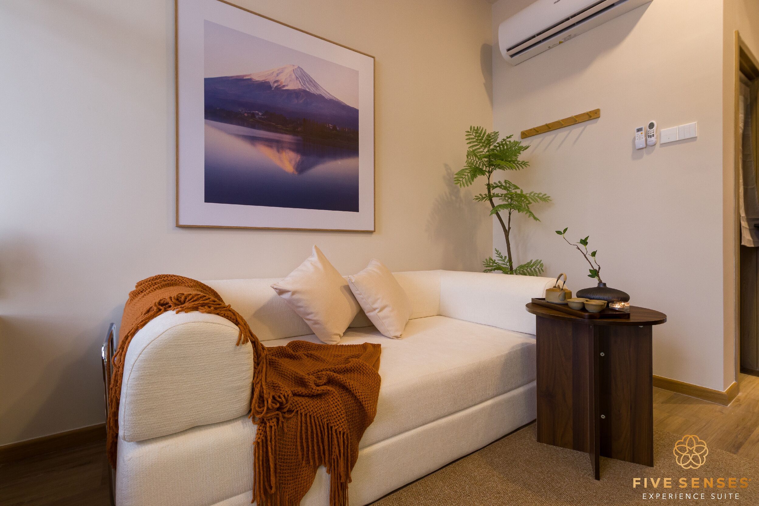 Japandi Dual Key Studio | Wohnbereich