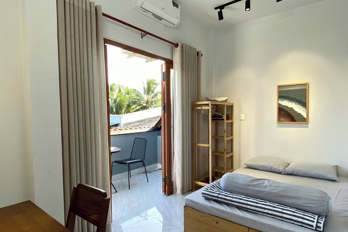 Habitación Deluxe, balcón, vista al jardín | Balcón