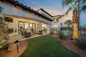 Terrace/patio - Lake & Mtn Views | Pool/Spa | Near Golf & Marina (Lake Havasu City)